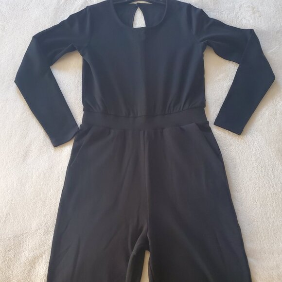 Woolx Rilynn Merino Wool Blend Jumpsuit Black Small - Picture 7 of 14